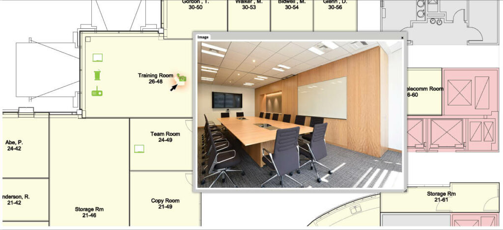 show meeting room capabilities